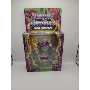 Turtles Of Grayskull Super Shredder Action Figure 2024 Mattel New Sealed